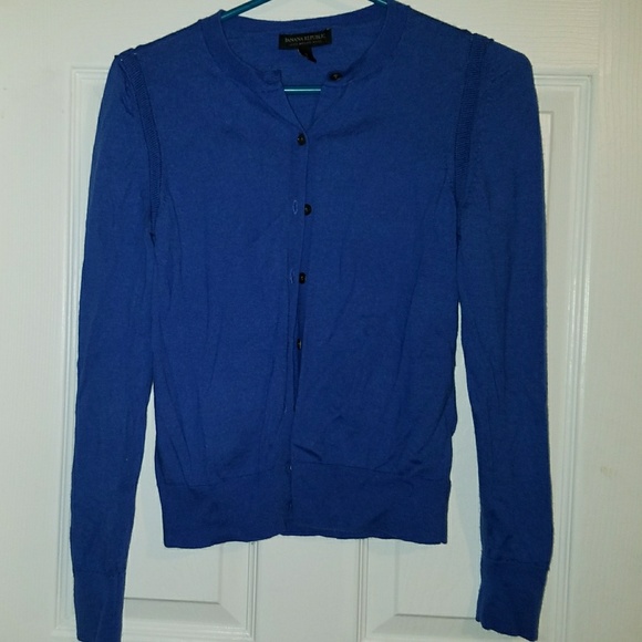 Banana Republic Sweaters - Banana Republic blue cardigan 💙